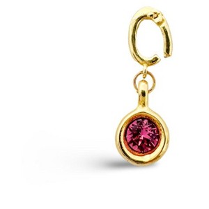 14k Gold Plated Birthstone Charms | ETHICGOODS - 1 of 4