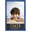 PosterPalooza | Classic Modern Blue Picture Frame - UV Acrylic, Foam Board Backing, Hanging Hardware - 2 of 4