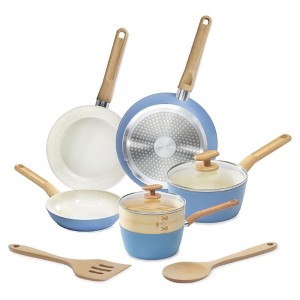 Nebula Vortex Ceramic Titanium-Infused Induction Cookware Set - 1 of 3
