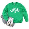 Simply Sage Market Women's Graphic Sweatshirt Lucky Arched Distressed - 3 of 4