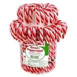 Spangler Peppermint Candy Cane Jar - 60oz/60ct
