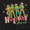 Teenage Mutant Ninja Turtles Holiday Heroes Christmas Shine Adult T-Shirt, Black, Medium - image 2 of 4