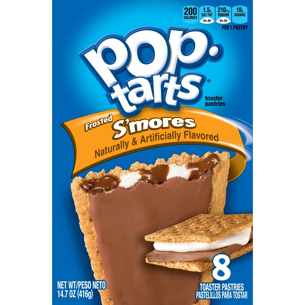 UPC 038000321108 product image for Kellogg's Pop-Tarts Frosted S'mores Pastries 8 ct | upcitemdb.com