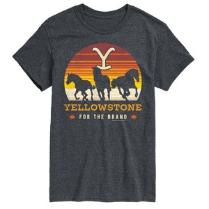 Men's - Yellowstone - Wild Horses Short Sleeve Graphic T-Shirt - 1 of 4