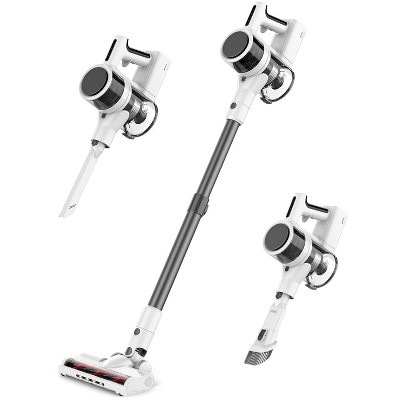 MAMNV Powerful Adjustable Cordless Vacuum Cleaner, Stick Vacuum with 85,000RPM for Hardwood, Pet Hair, Rug and Carpet, White