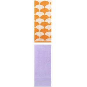 REGALWOVEN Soft Absorbent Bathroom Decorative Hand Towels for Drying 14" x 30"/13" x 29" 2 Pcs - 1 of 4