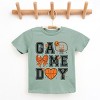 The Juniper Shop Basketball Game Day Coquette Youth Short Sleeve Tee - 3 of 4