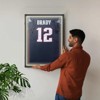 LED Sports Jersey Display Case, Lockable Shadow Box with UV-Resistant Acrylic, Wall Mount Frame for Football, Basketball, Baseball - 3 of 4