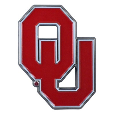 NCAA University of Oklahoma Sooners 3D Metal Emblem