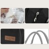 Unique Bargains Reusable Insulated Lunch Tote Bag with Large Capacity for Office Work Picnic Beach or Travel - 4 of 4
