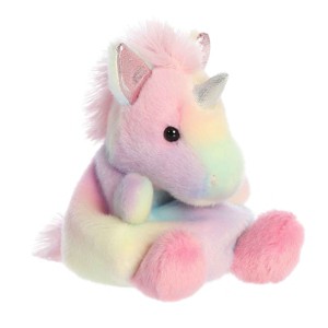 Aurora Mini Sorbet Unicorn Palm Pals Adorable Stuffed Animal Rainbow 5" - 1 of 4