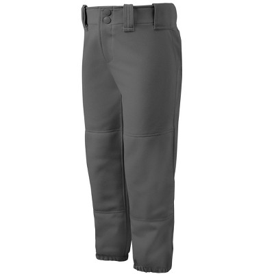 girls gray softball pants