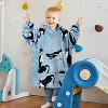 Catalonia Wearable Blanket Hoodie Sweatshirt for 4-12 Yr Girl Boy Kid, Oversized Fleece Hoodie Pullover, Cozy Warm Gift for Girl Boy Kid - 2 of 4