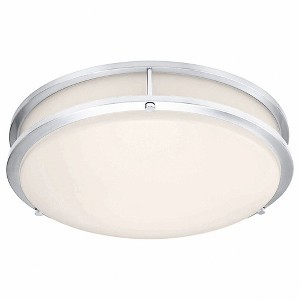 Access Lighting Solero II 1 - Light Flush Mount in  Chrome - 1 of 2