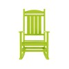 WestinTrends All-Weather Outdoor Patio Poly Classic Porch Rocking Chair (Set of 2) - image 4 of 4