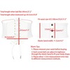 INSPIRE CHIC Women's Elastic Wide Corset Vintage Lace-up Tied Cinch Waspie Waist Belts 1Pc - 4 of 4