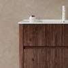 Floating Bathroom Vanity With Sink, Wall Mounted Bathroom Storage Vanity Cabinet With 2 Large Fluted Drawers, Soft-Close System, Pre-Assembled - 2 of 4