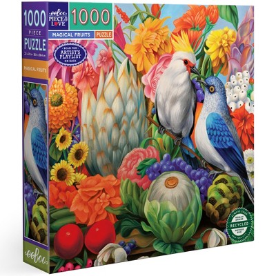 eeBoo Piece&Love: Magical Fruits - 1000 pc Puzzle