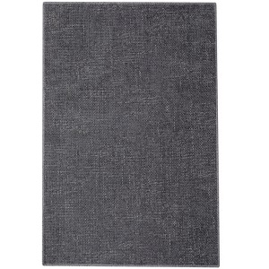 Indoor Modern Solid Textured Floor Carpet Low Pile Non Slip Washable Area Rugs - 1 of 4