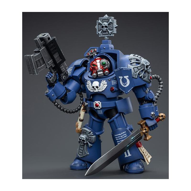Ultramarines Terminators Sergeant Terconon 1/18 Scale | Warhammer 40K | Joy Toy Action figures, 3 of 6
