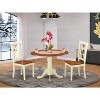 Retro Dining Table Set - 2 Wood Chairs - Kitchen Table for Small Spaces - Revival - 2 of 4