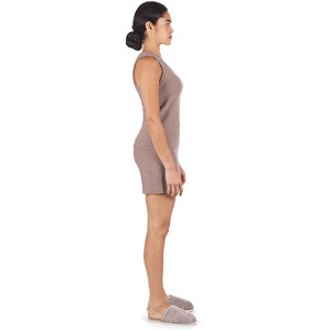 Memoi Women's 2 Piece Sweater Knit Tank Top and Shorts Set - 1 of 4