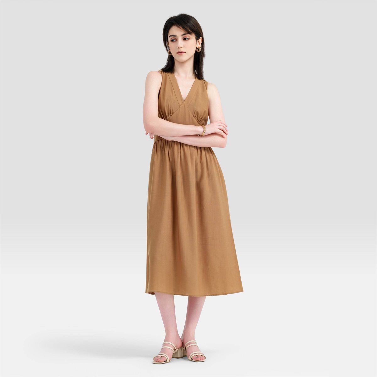 Women's Pullover Midi Dress - A New Day™ - thumbnail 8