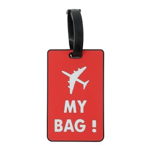 Unique Bargains MY BAG Pattern Luggage Tag 1 Pc - 1 of 4