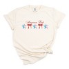 Simply Sage Market American Babe Star Bow Coquette  Garment Dyed Tee - 2 of 4