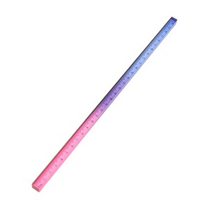Unique Bargains Ruler Square Ruler 30cm +/-5% Accuracy Acrylic Gradient 11.81"x0.39"x0.39" 1 Pcs - 1 of 4