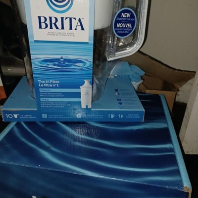 Brita Water Filter 10-cup Tahoe Water Pitcher Dispenser With Standard ...