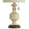 Gilda Table Lamp Distressed Cream - StyleCraft: Polyresin Body, Brush Nickel Hardware, No Assembly Required - 3 of 4