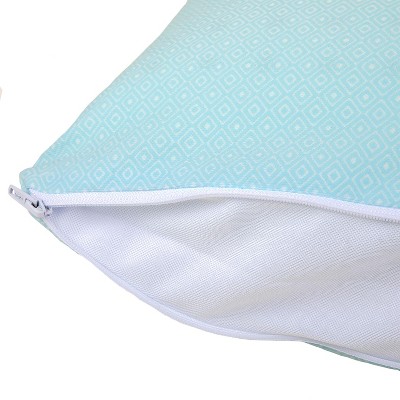 Adjustable UltraCool Memory Foam and Fiberfill Pillow