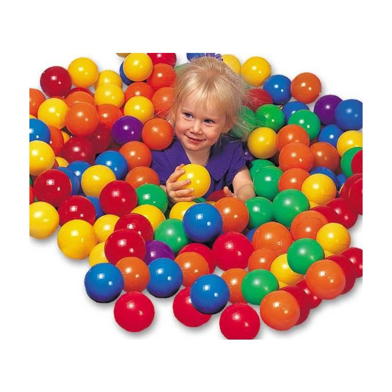 Intex 100-Pack Large Plastic Multi-Colored Fun Ballz For Ball Pits (4 Pack), 3 of 7