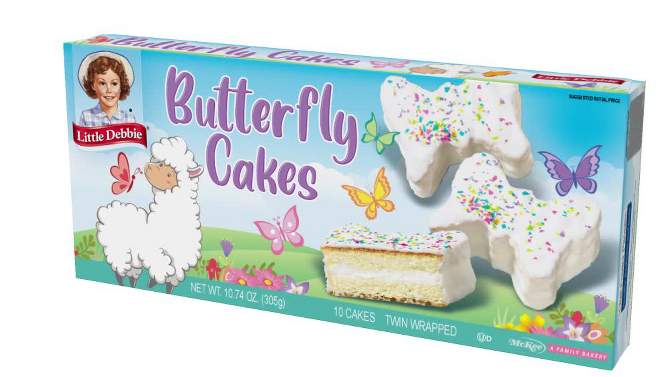 Little Debbie Vanilla Butterfly Cakes - 10ct/10.74oz, 2 of 6, play video