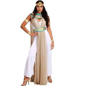 HalloweenCostumes.com Cleopatra Pantsuit for Women - 1 of 4
