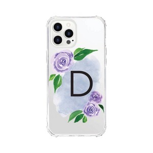 OTM Essentials Apple iPhone 15 Pro Monogram Clear Tough Edge Floral Case - 1 of 4
