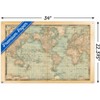 Trends International Map - Rustic Unframed Wall Poster Prints - 3 of 4
