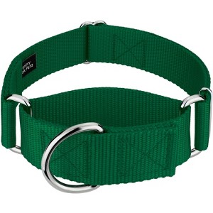Country Brook Petz 1 1/2 Inch Martingale Heavyduty Nylon Dog Collar - 1 of 4