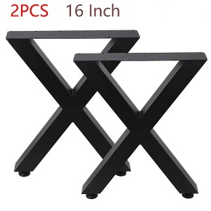 Metal Table Legs DIY Industrial Furniture Legs 880 Lbs Capacity - 1 of 4