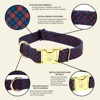 Country Brook Petz Premium Dog Collar - Plaid and Argyle Collection - 3 of 4