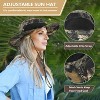 Solaris Sun Hat with Ponytail Hole for Women Girl, UV Protection 50+ Casual Outdoor Garden Hiking Camping Beach Sun Hats - 4 of 4