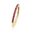 RS Pure by Ross-Simons 0.20 ct. t.w. Ruby Ring in 14kt Yellow Gold - 2 of 4