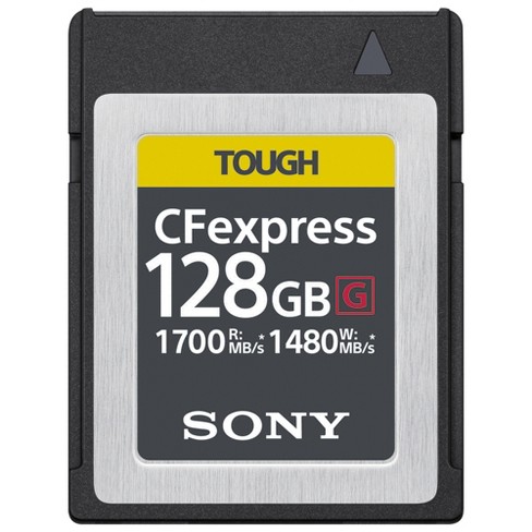 Sony 128gb Tough Ceb-g Series Cfexpress Type B Memory Card : Target