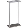Kings Brand Furniture - 3 Tier Chrome Metal Freestanding Towel Rack Stand for Bathroom, Bedroom, Laundry Room - 3 of 3