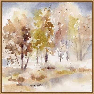 Amanti Art Autumn Grove by Katrina Pete Canvas Wall Art Print Framed 22-in. x 22-in.