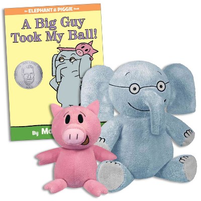 Yottoy Elephant Piggie Plush Toy Set A Big Guy Took My Ball