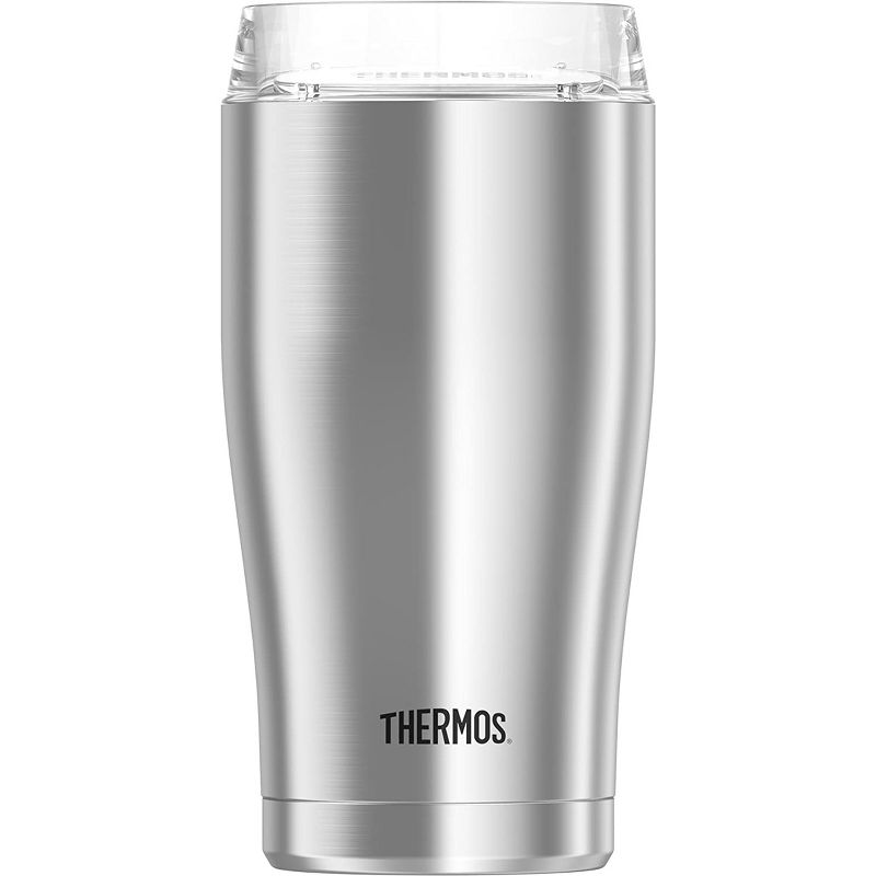 Thermos Insulated Stainless Steel Tumbler with 360 Drink Lid - Stainless Steel, 1 of 2