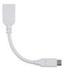 Monoprice USB C to USB A Female 3.1 Gen 1 Extension Cable - 0.5 Feet - White | Fast Charging, 5Gbps, 3A, 30AWG, Type C - Essentials Series - 4 of 4