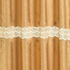 RT Designers Collection Alisa Macrame Rod Pocket Window Room Darkening Panel 54" x 84" Gold - 4 of 4